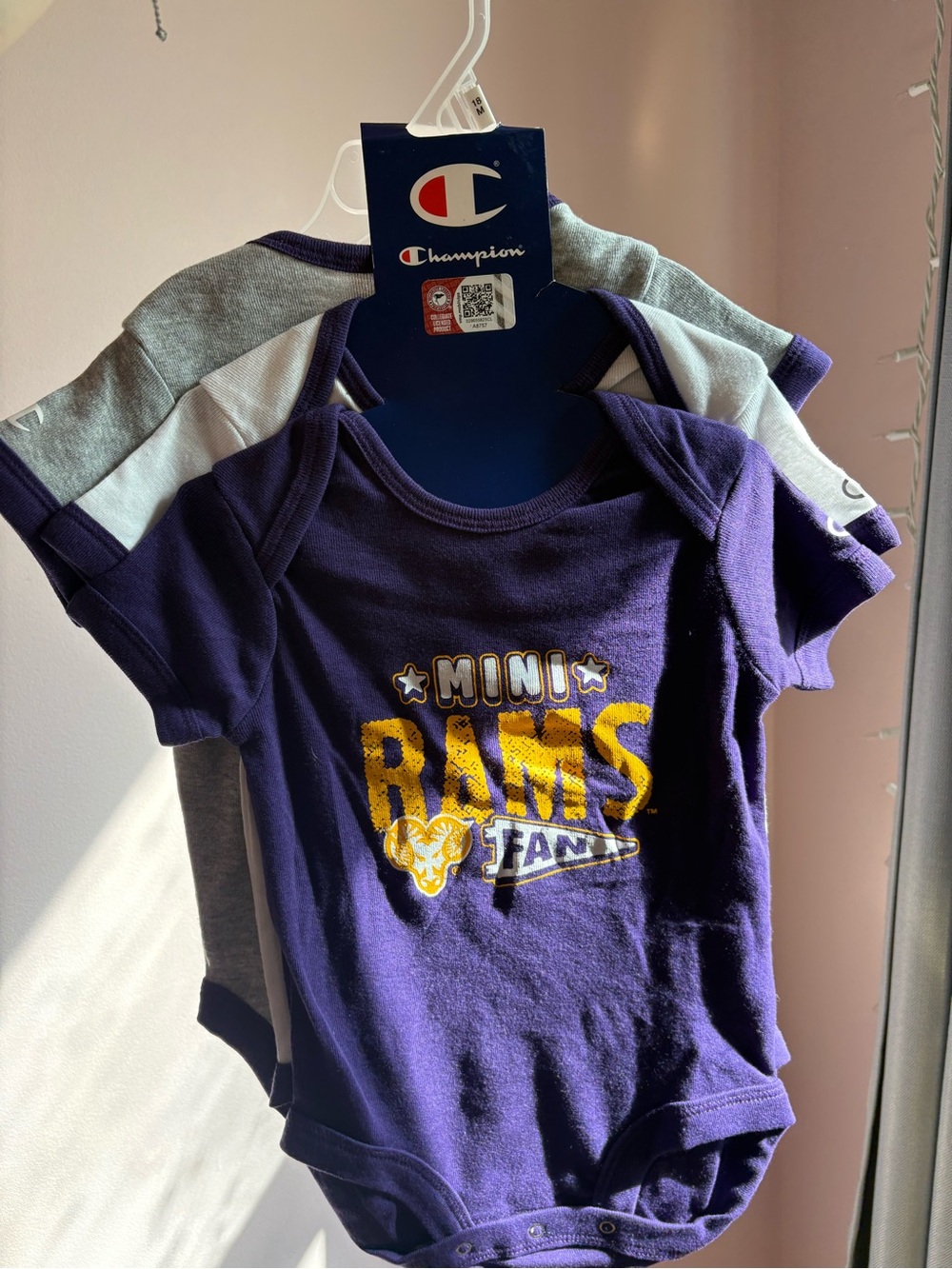 Champion Kids West Chester University 3 pack Onesies